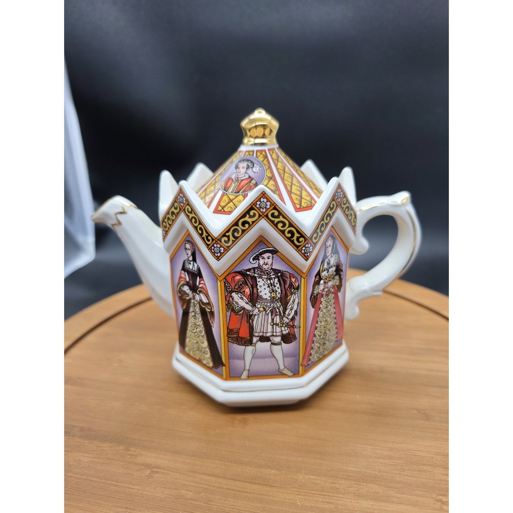 Collector's Registered Design James Sadler "King Henry 8th & His 6 Wives" Teapot